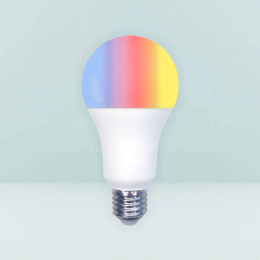 Moes.az ağıllı ev sistemləri-WiFi Smart LED Light Bulb Dimmable Lamp 14W RGB C+W Color Changing
